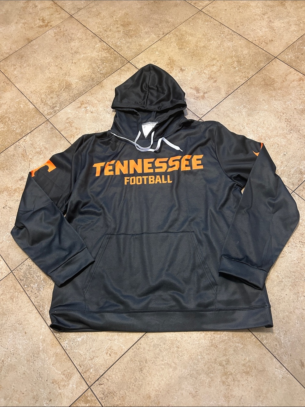 Tennessee Football Black & Orange XXL. LIGHTWEIGHT. Hoodie. NWT